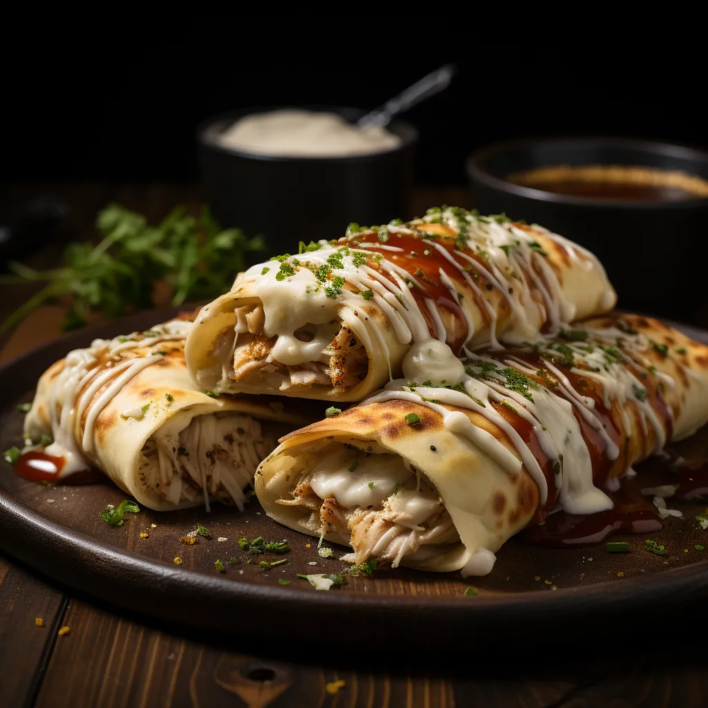 Cover Image for What to do with Leftover Chicken Alfredo Pizza Rolls with Alfredo Dipping Sauce