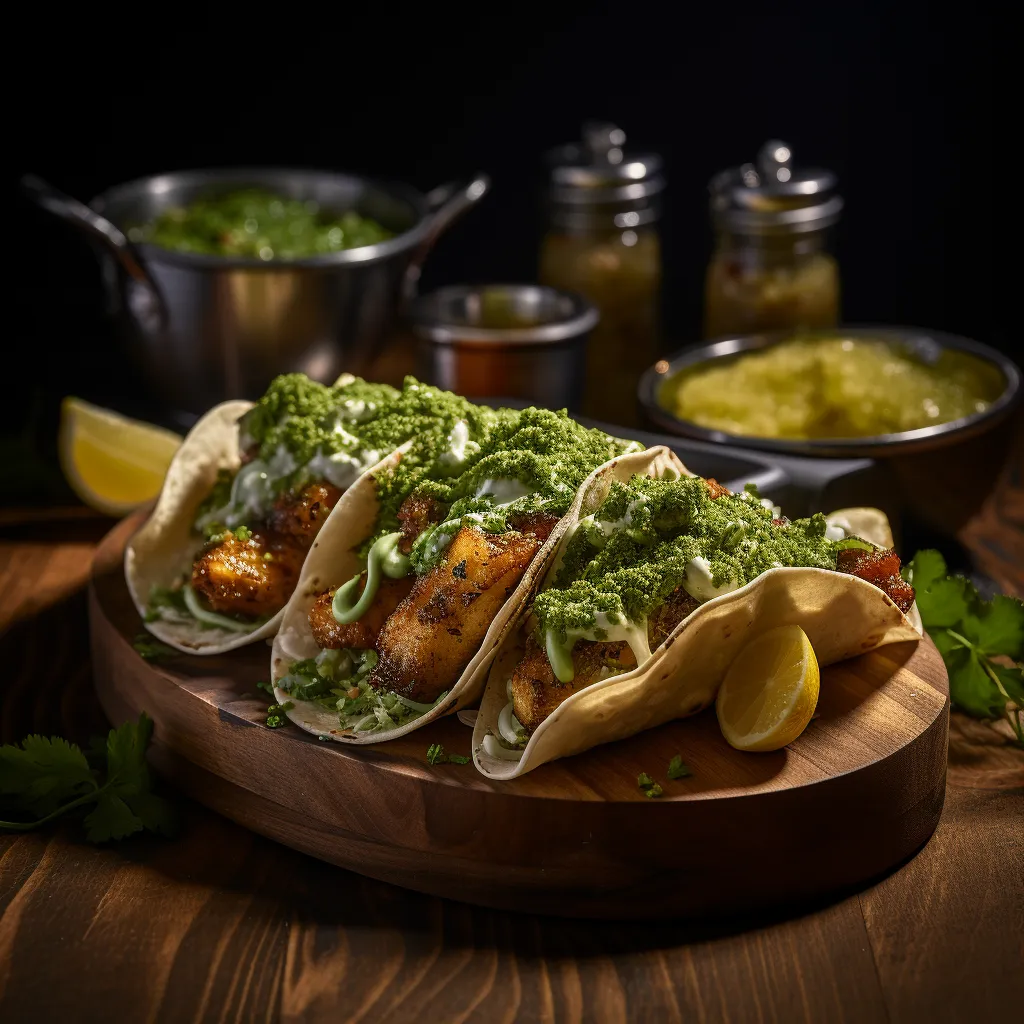 Cover Image for What to do with Leftover Fish and Chips Tacos with Lime Cilantro Sauce