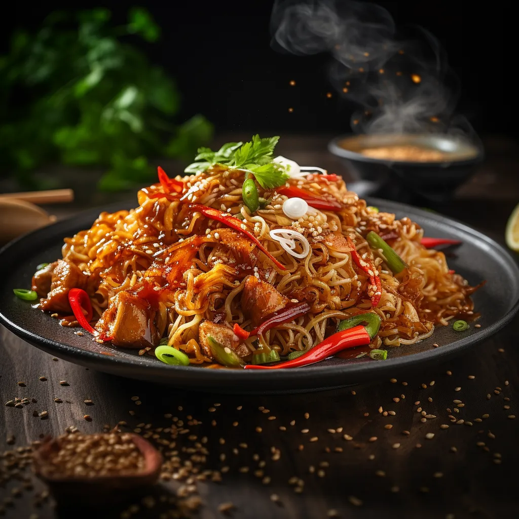 Cover Image for What to do with Leftover Pad Thai Noodles Stir-Fry with Tofu and Bean Sprouts