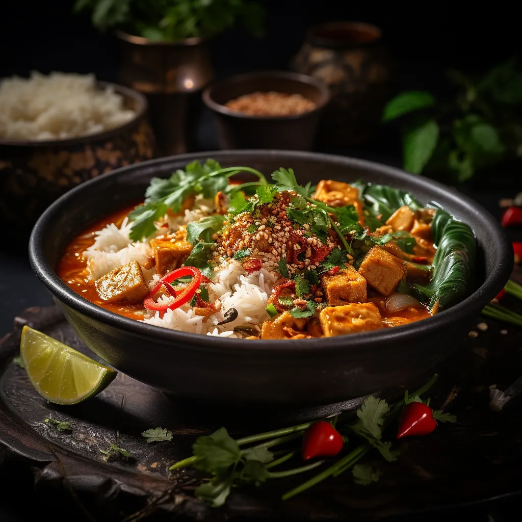 Cover Image for What to do with Leftover Tofu Curry Soup with Coconut Rice