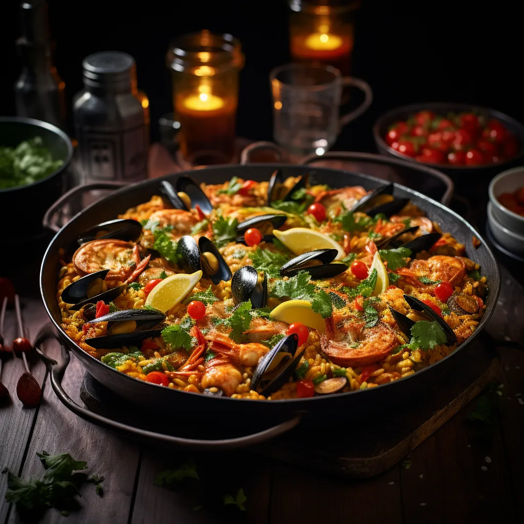 Cover Image for What Red Wine to Pair with Seafood Paella?