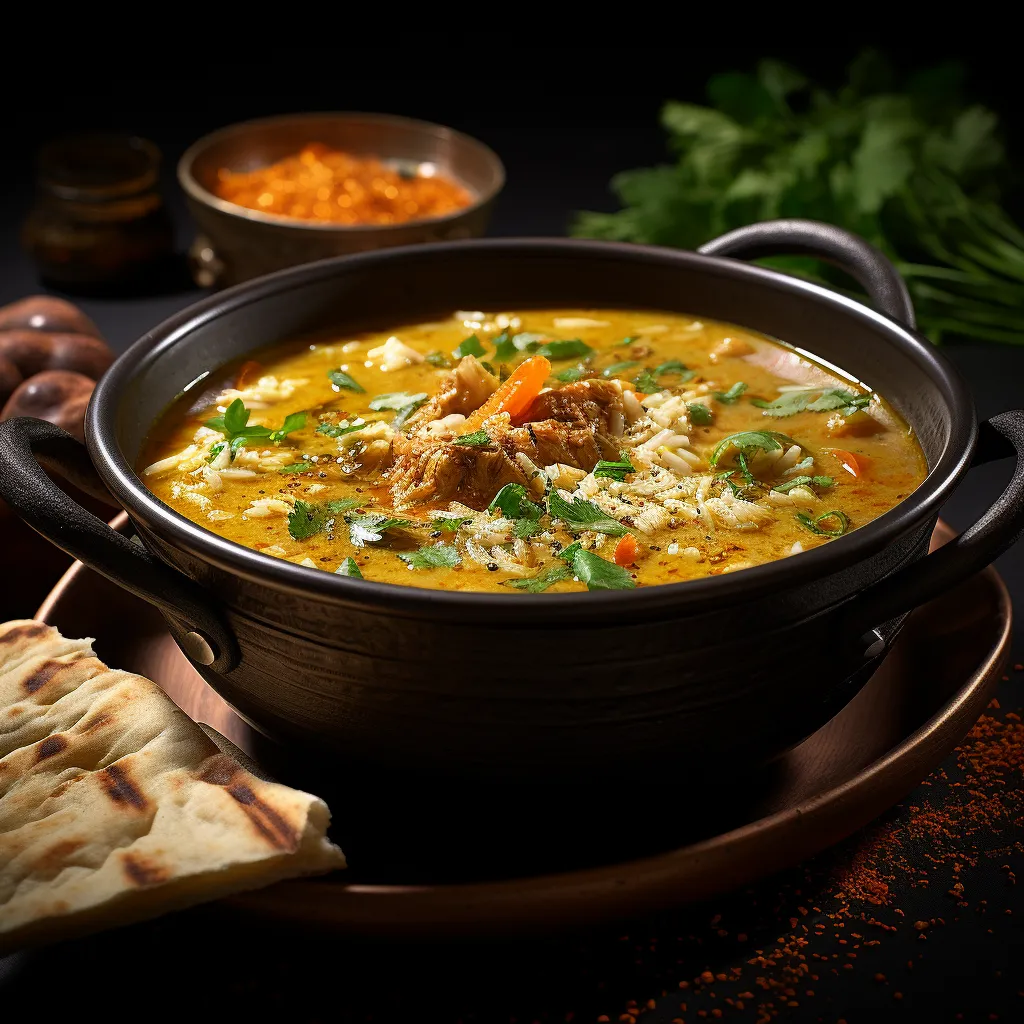 Cover Image for What to do with Leftover Chicken Curry Soup with Roti