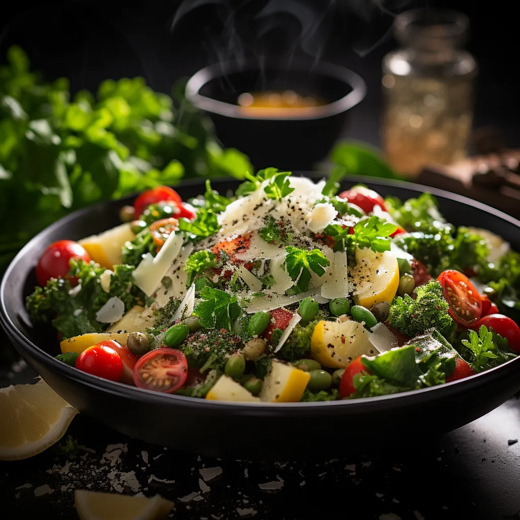 Cover Image for What to do with Leftover Pasta Primavera Salad with Lemon Herb Dressing