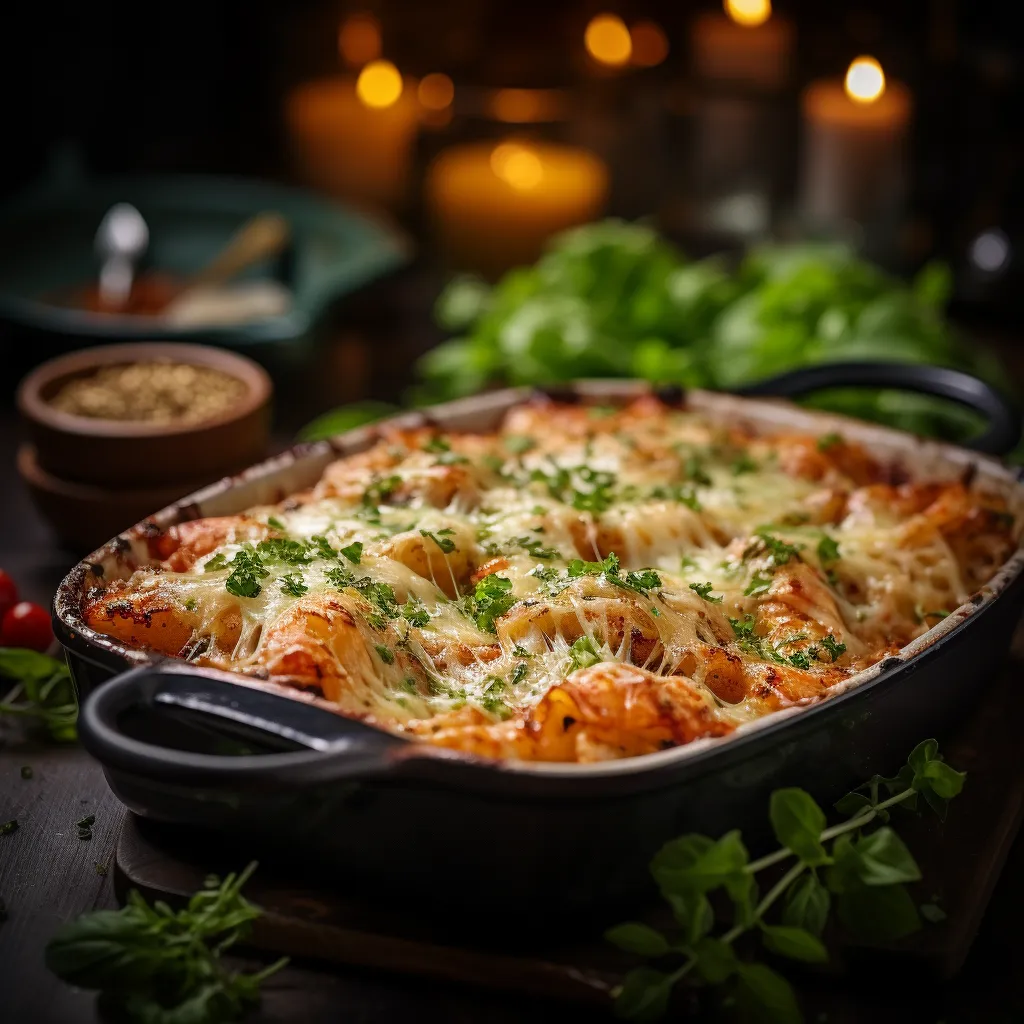 Cover Image for What to do with Leftover Shrimp Scampi Pasta Bake