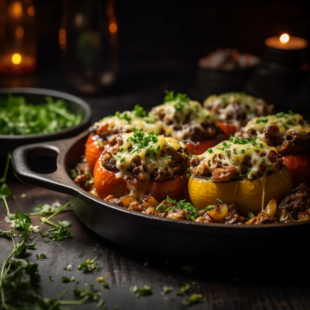 Cover Image for What White Wine to Pair with Mushroom and Spinach Stuffed Bell Peppers